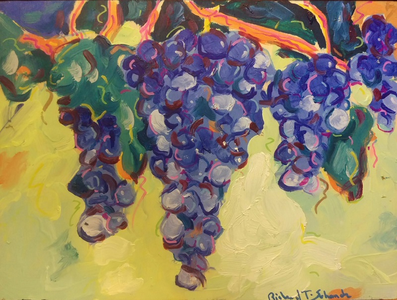 Grapes 2 by Richard T. Schanche