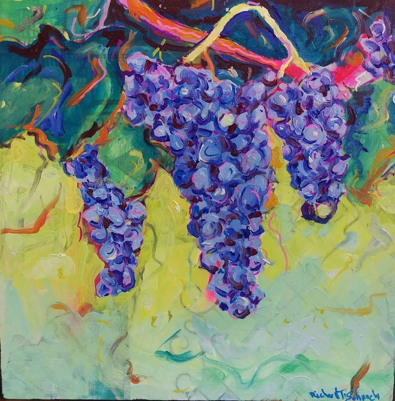Grapes 3 by Richard T. Schanche