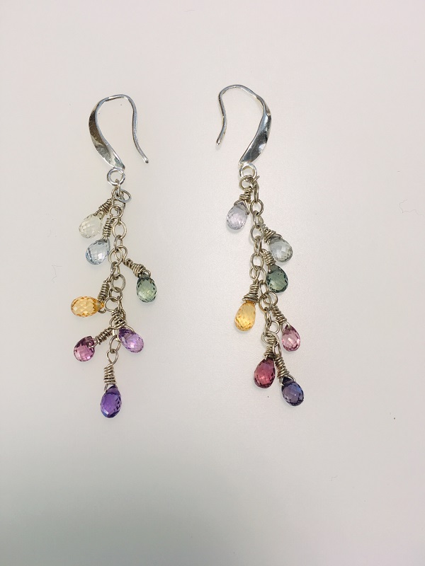 Sapphire earrings (GT1472) by Gabrielle Taylor