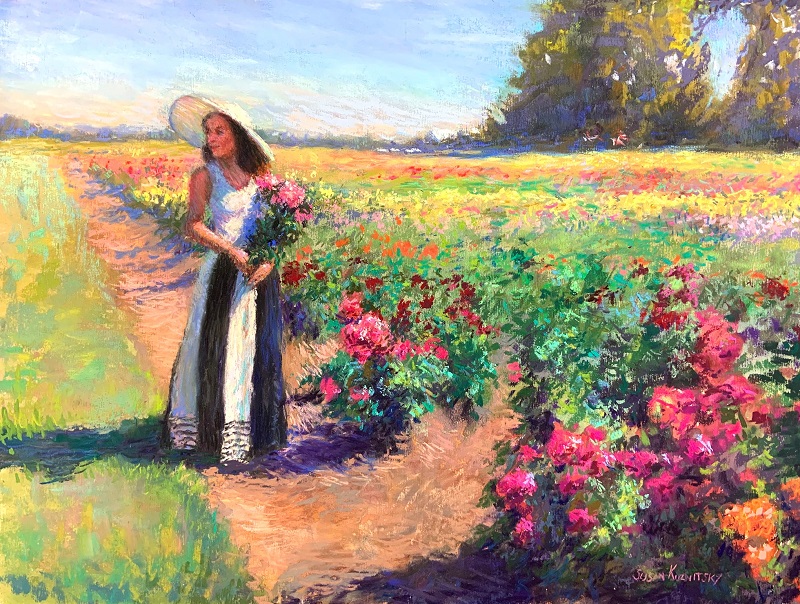 Dahlia Bouquet by Susan Kuznitsky