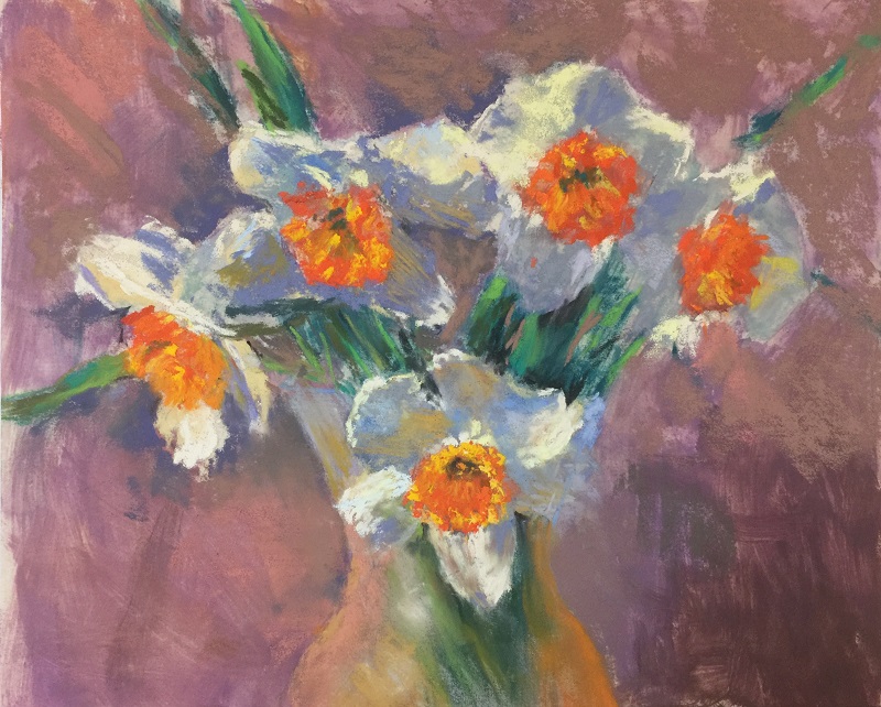 Happy Daffodils by Susan Kuznitsky