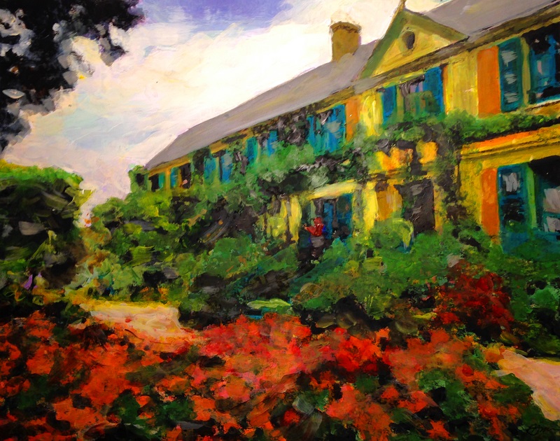 Monet's Giverny Home by Dan Homeres