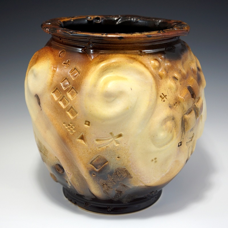 Vase, stoneware (OL_20_09) by Phil Fishwick