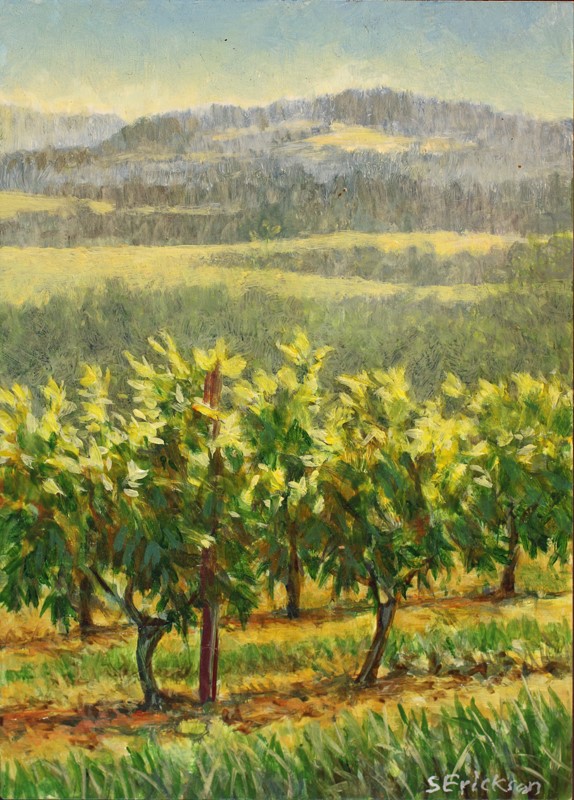 Morning Vineyard by Shari Erickson