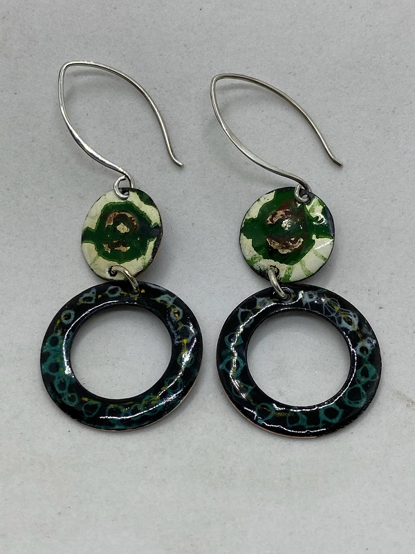 TTC Hoops earrings by Lori Schanche