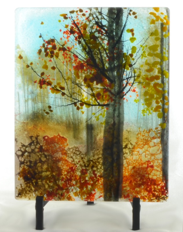 Fall Orchard by Ann Cavanaugh