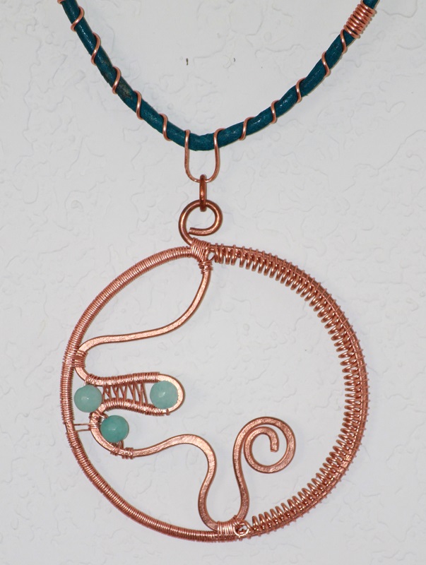 Necklace - Amazonite Stone (BJ230) by B.J.B. Hickerson