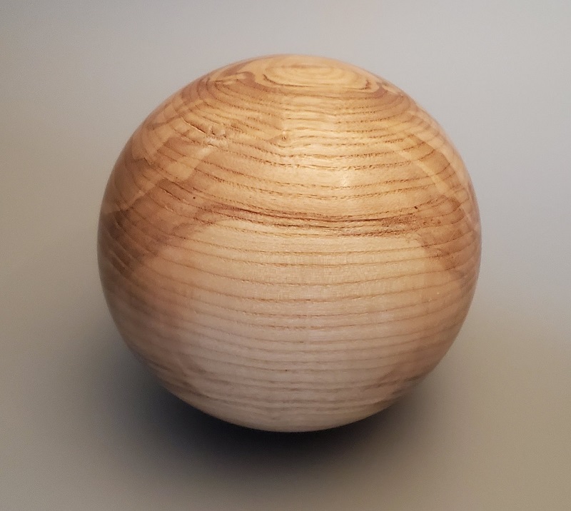 Sphere - Oregon Ash by Michael Pedemonte