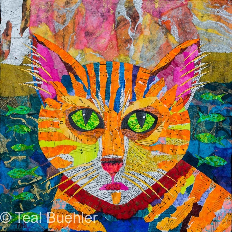 Tiger Cat by Teal Buehler