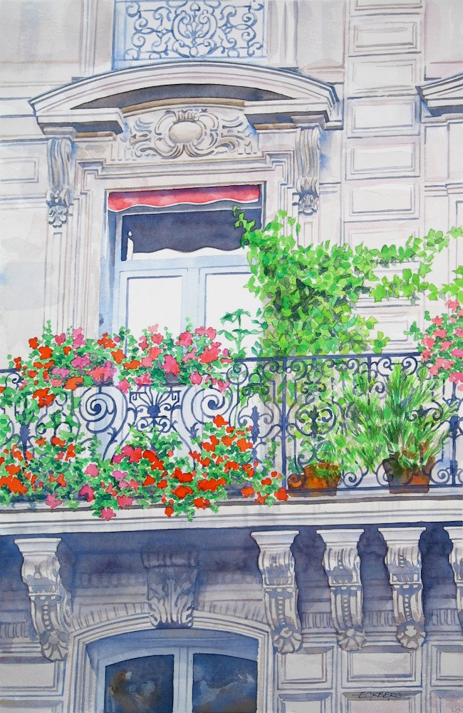 Pigalle Balcony by Chris Eckberg