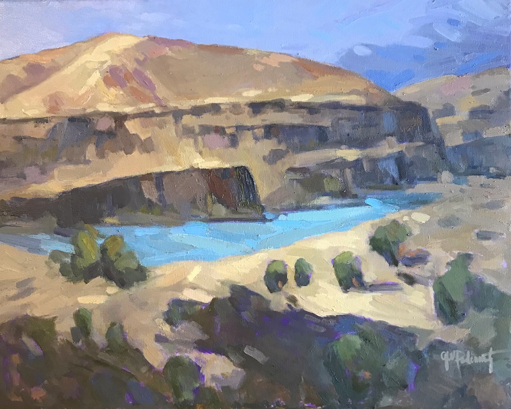 A Glimpse of the Columbia by Gayle Pedemonte