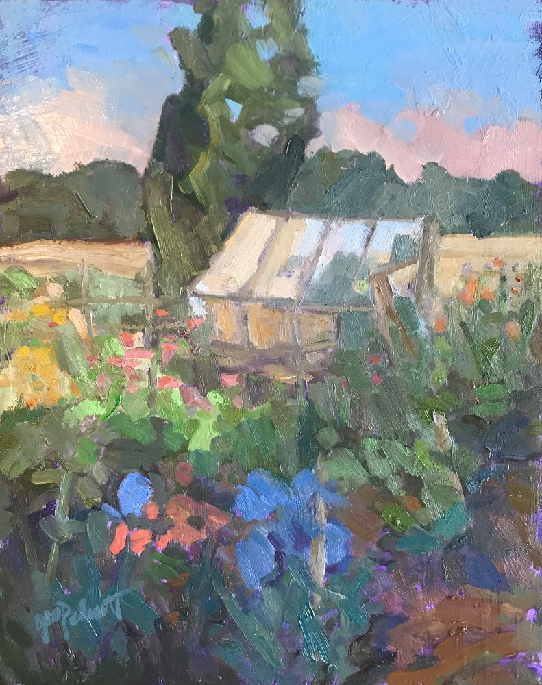 Morning Sun in the Yard by Gayle Pedemonte