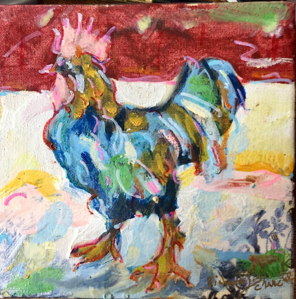 Has Anyone Seen My Little Blue Rooster by Richard T. Schanche