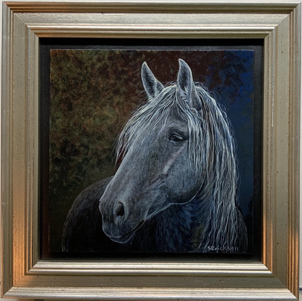 Percheron Horse by Shari Erickson