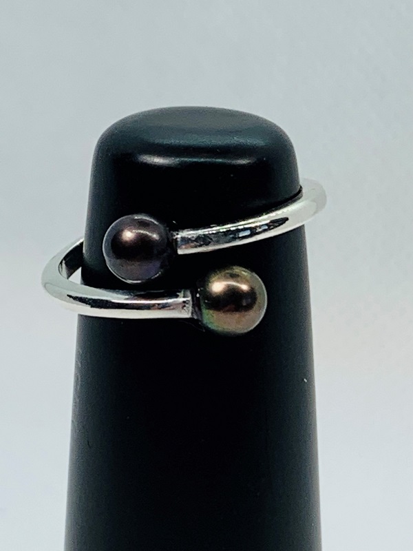 Brown Pearl Ring by Gabrielle Taylor