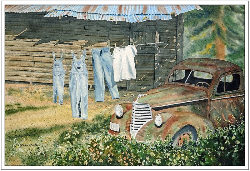 Left Out to Dry by Terry Peasley