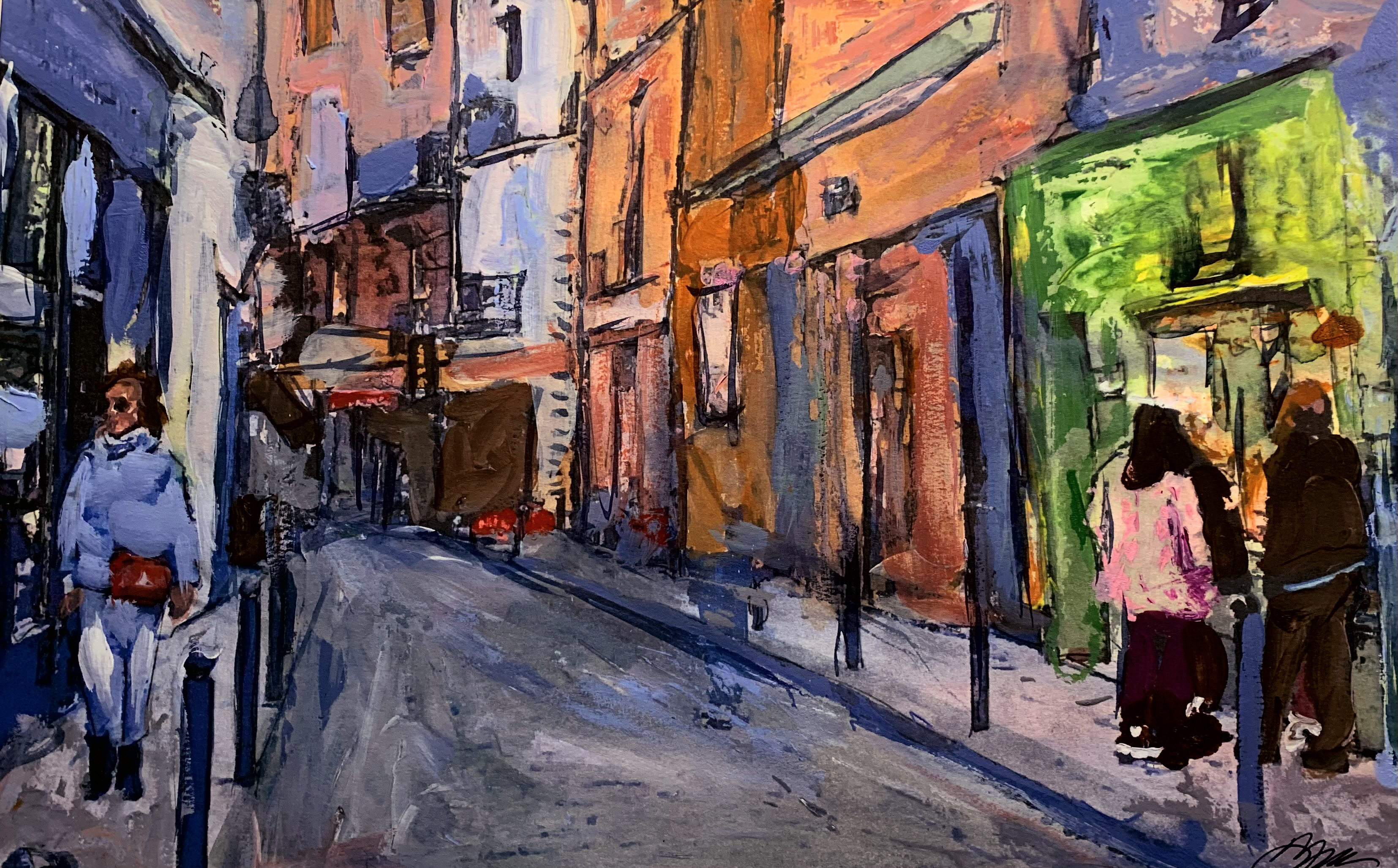Rue de Rivoli by Dan Homeres
