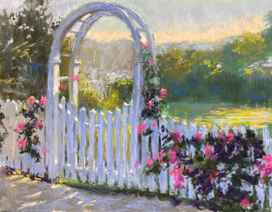 Garden Gate by Susan Kuznitsky