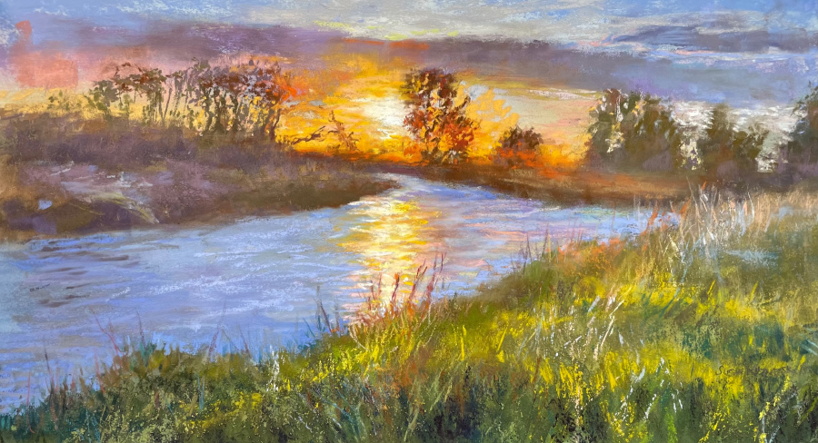 Soft Sunset by Susan Kuznitsky