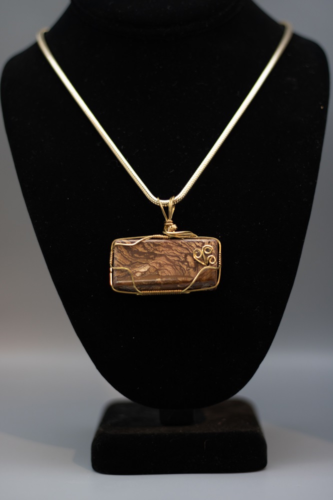 Necklace - Picture Jasper by Gerry and Melissa Rasch, GMR Creates