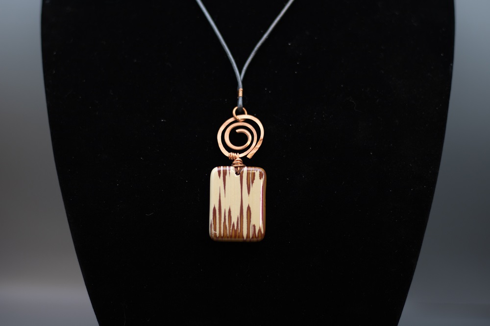 Necklace - Owyhee Jasper and Copper Pendant by Gerry and Melissa Rasch, GMR Creates