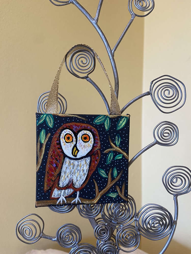 Ornament - Night Owl by Teal Buehler