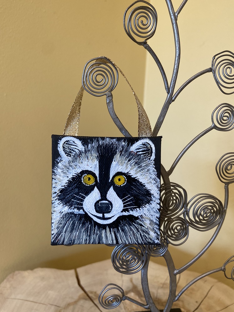 Ornament - Raccoon by Teal Buehler