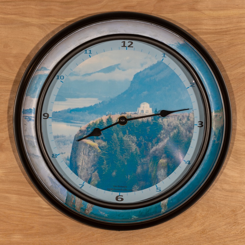 Outside the Clocks: Columbia Gorge Clock by Jim Richards