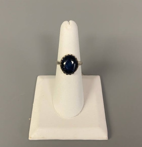 Ring- Sterling Silver/Star Sapphire by Gerry and Melissa Rasch, GMR Creates