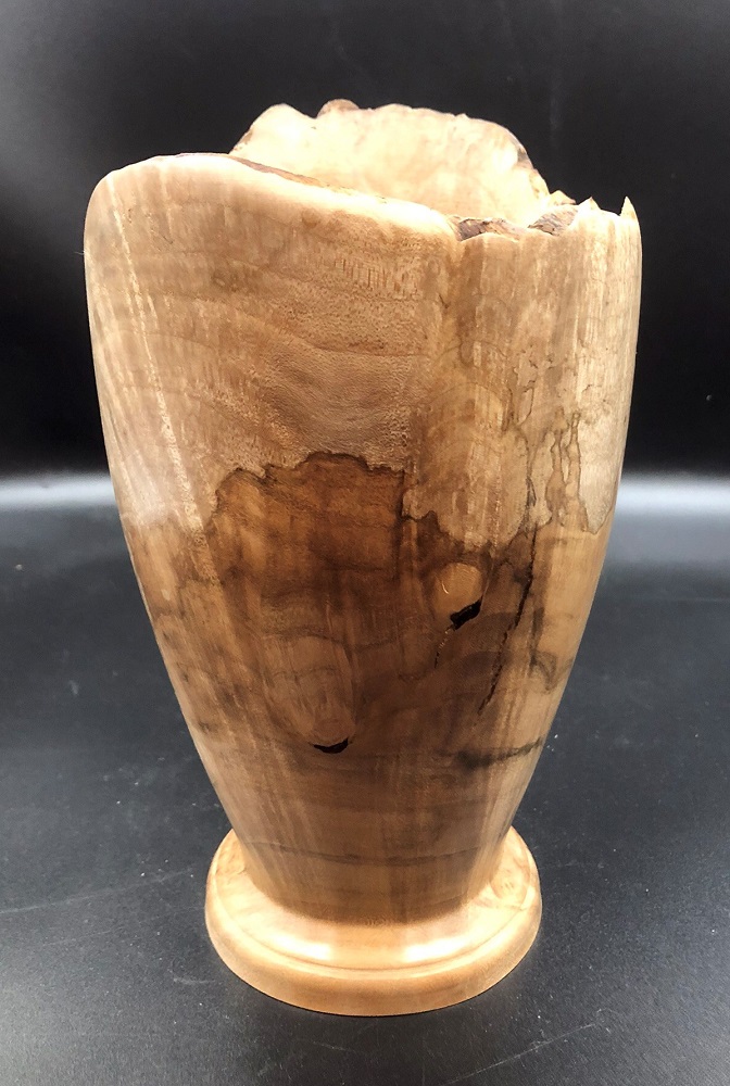 Maple Burl Vessel by Michael Pedemonte