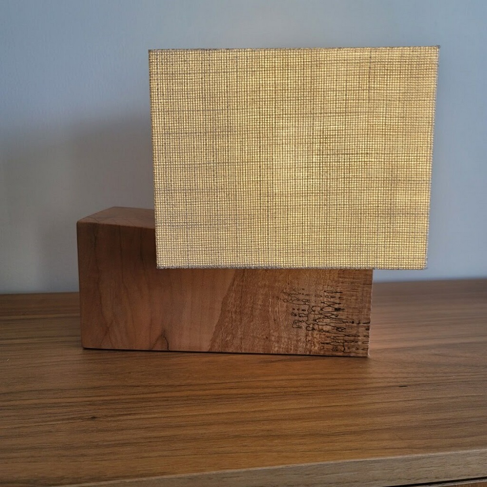 Block Shelf Lamp by James Violette