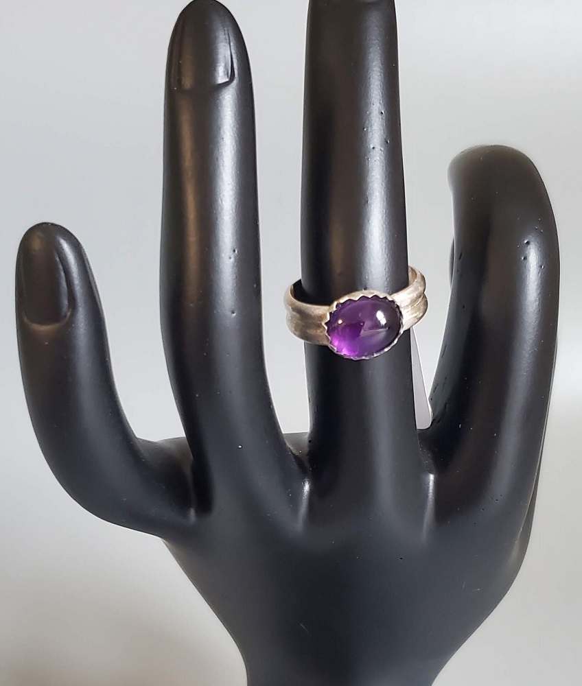 Ring - Amethyst by Gerry and Melissa Rasch, GMR Creates