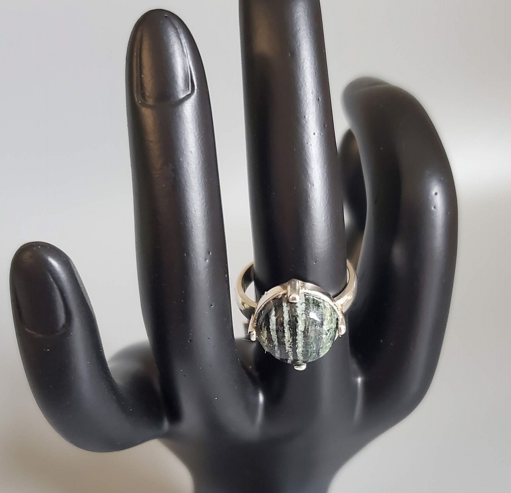 Ring - Chrysotile by Gerry and Melissa Rasch, GMR Creates