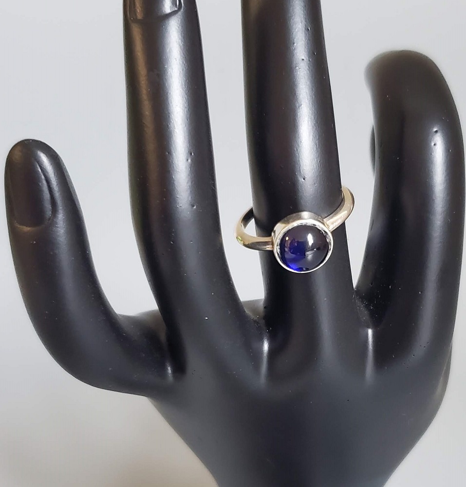 Ring - Sapphire (lab-created) by Gerry and Melissa Rasch, GMR Creates