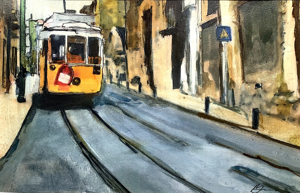 Rue de Carmo, Lisboa by Dan Homeres