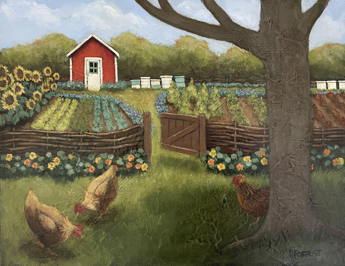 Lots To Do in the Garden Today by Penny Forrest