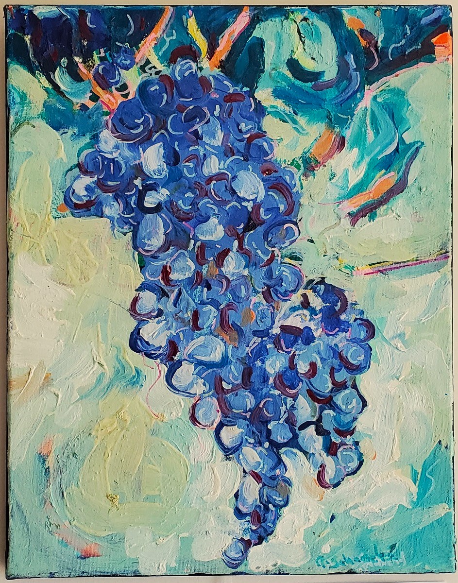 Grapes 7 by Richard T. Schanche