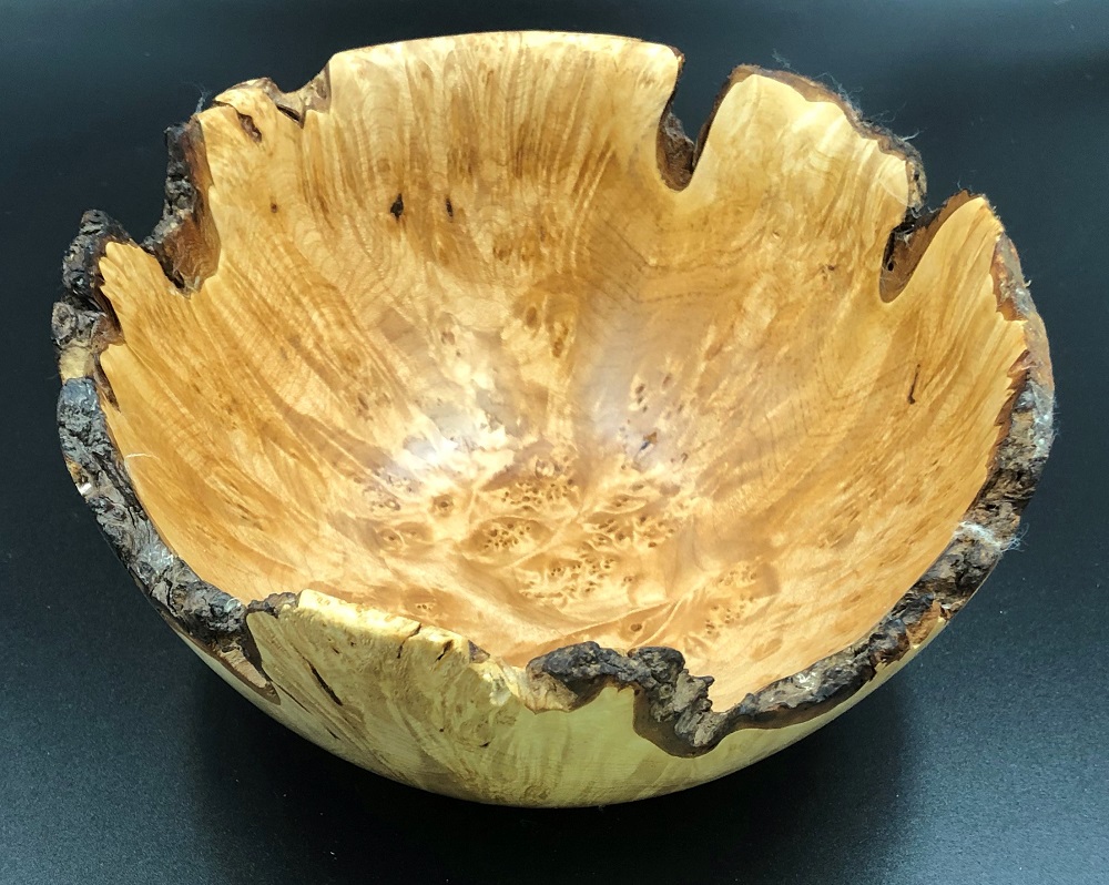 Maple Burl Bowl by Michael Pedemonte