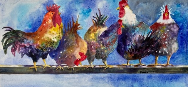 Just Us Chickens by Linda Swindle