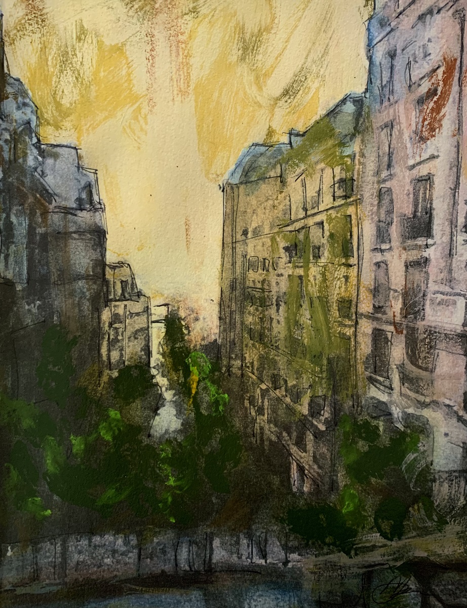 Sunset Montmartre by Dan Homeres
