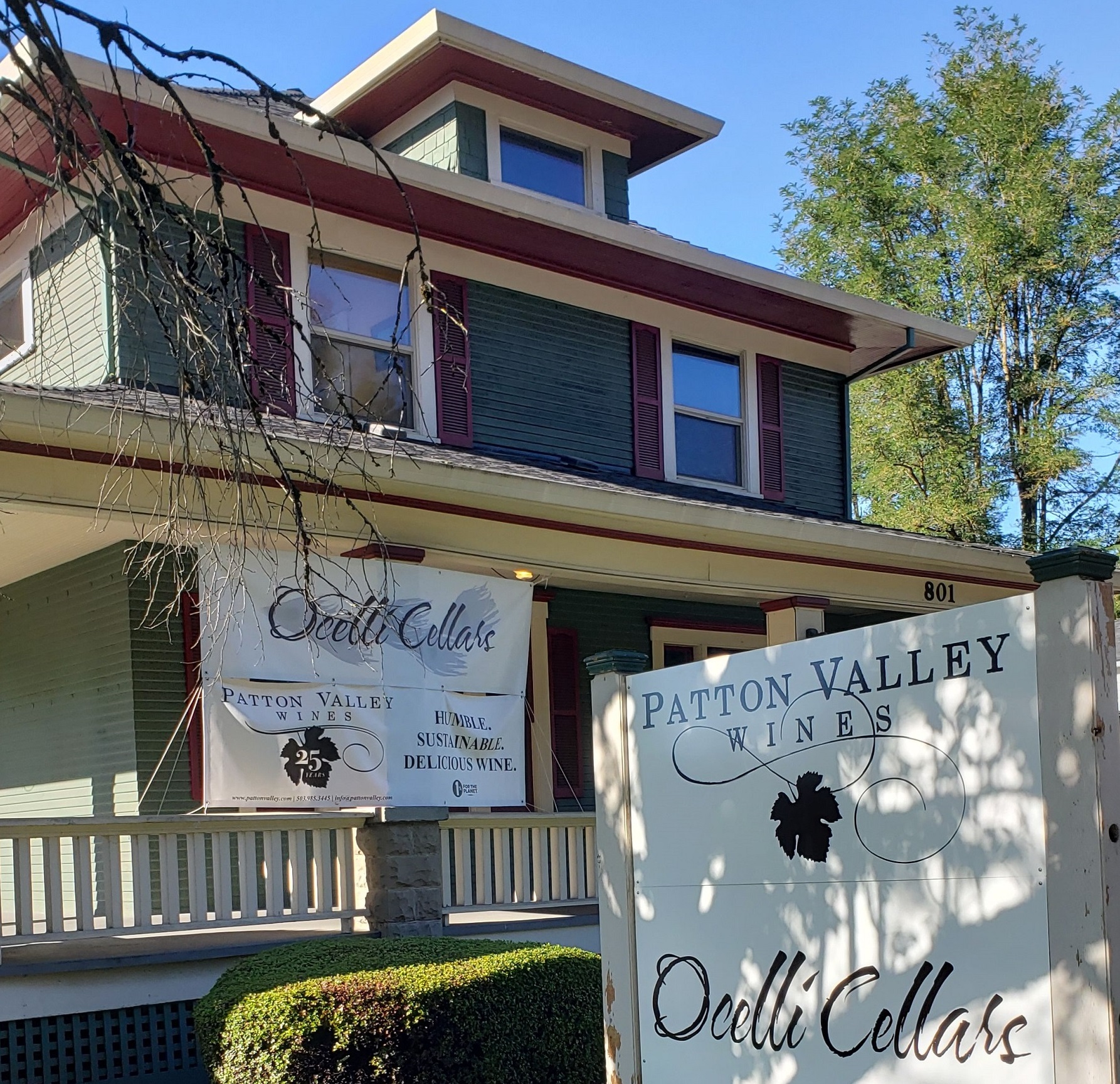 Patton Valley Wines + Ocelli Cellars